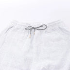 Eleventy Linen Trousers in Light Gray, Size M
