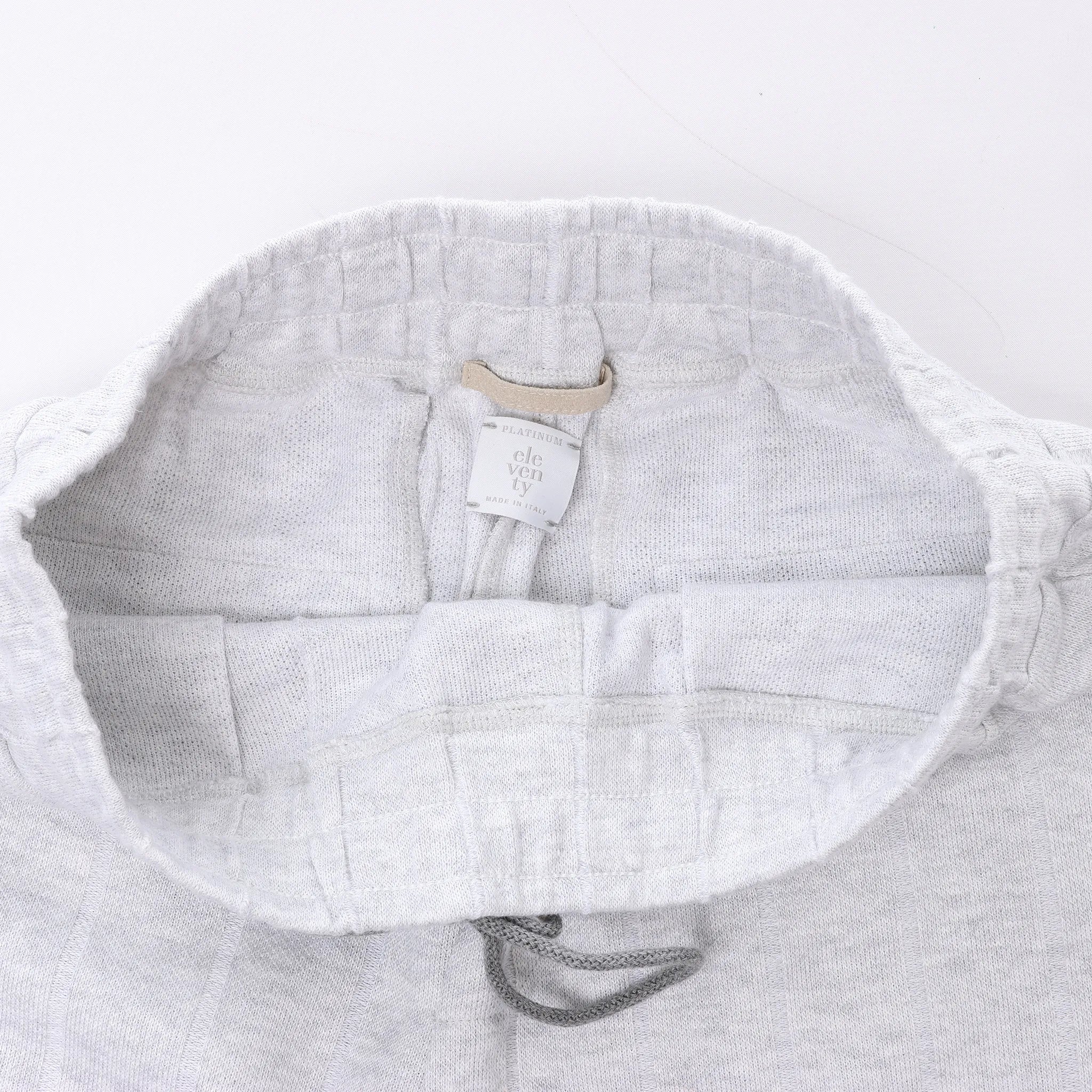 Eleventy Linen Trousers in Light Gray, Size M