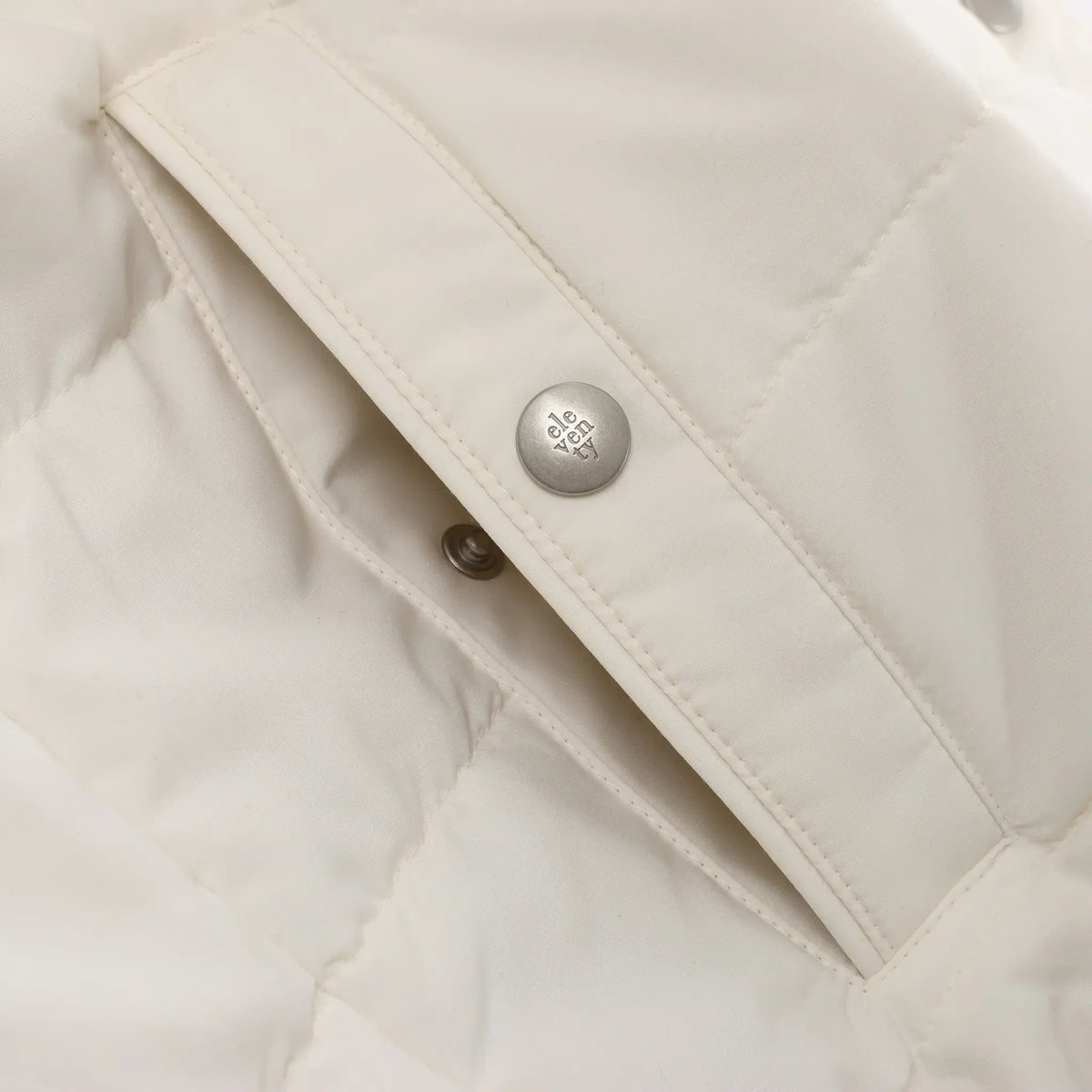 Eleventy Hooded Wool Vest in Beige, Size 50 IT