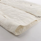 Eleventy Hooded Wool Vest in Beige, Size 50 IT