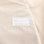 Eleventy Hooded Wool Vest in Beige, Size 50 IT
