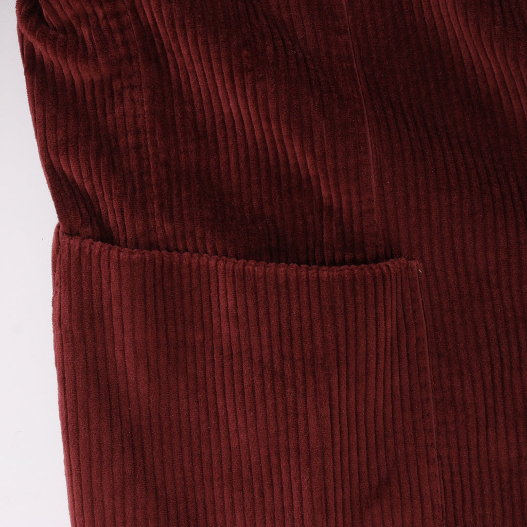 Eleventy SOFT JACKET Cotton Burgundy, Size 50 IT