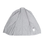 Eleventy Single-Breasted Suit in Gray, Size 50 IT