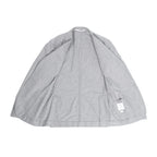 Eleventy Single-Breasted Suit in Gray, Size 50 IT