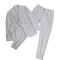 Eleventy Single-Breasted Suit in Gray, Size 50 IT