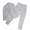 Eleventy Single-Breasted Suit in Gray, Size 50 IT