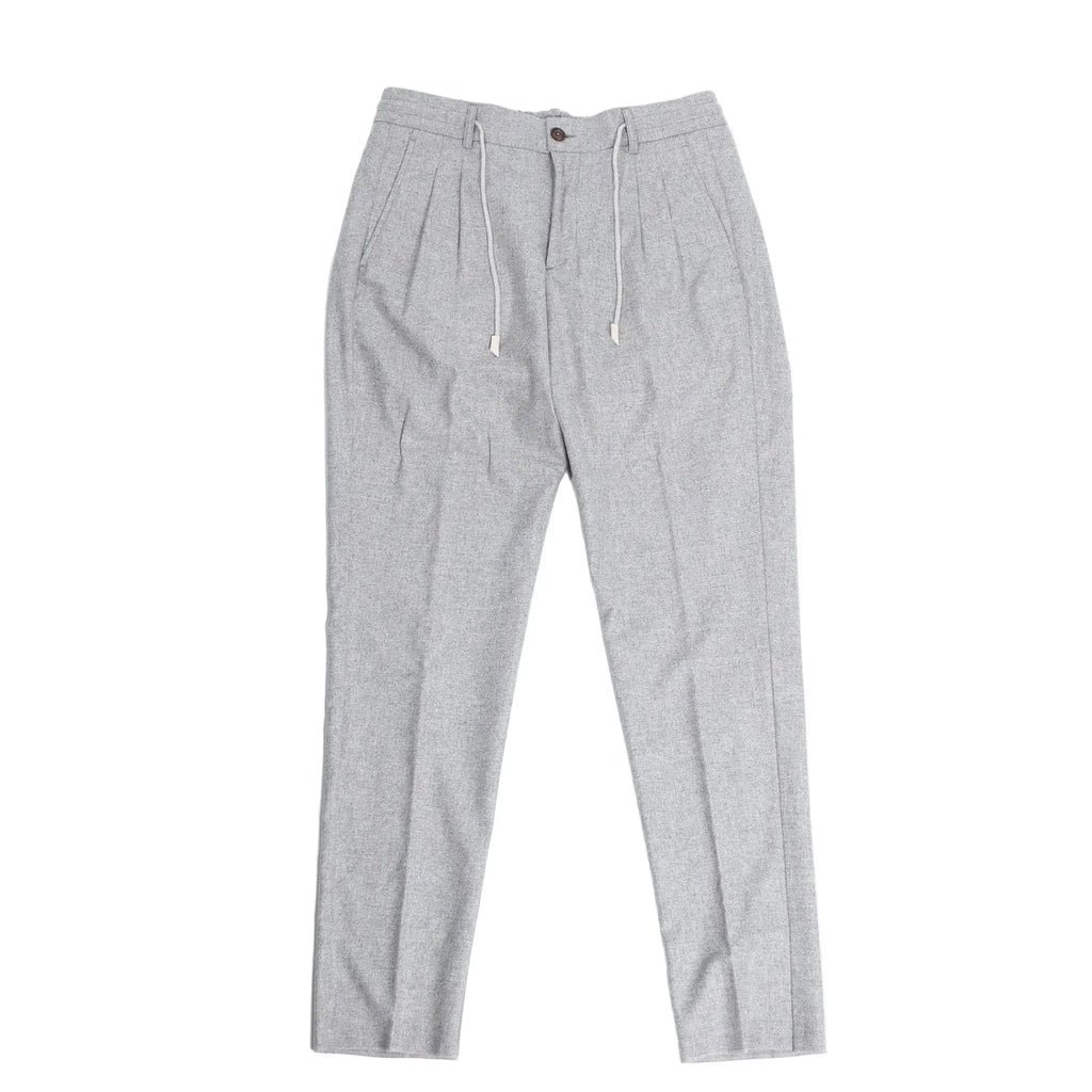 Eleventy Single-Breasted Suit in Gray, Size 50 IT