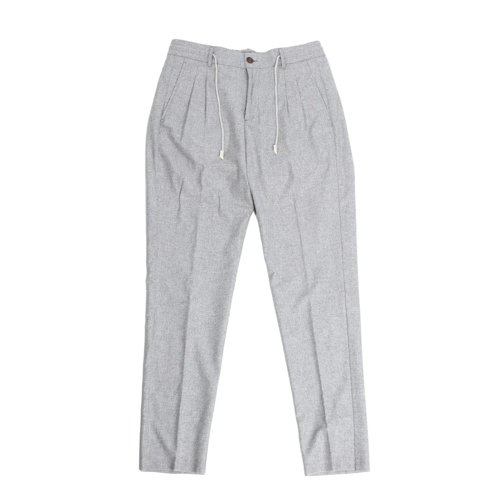 Eleventy Single-Breasted Suit in Gray, Size 50 IT