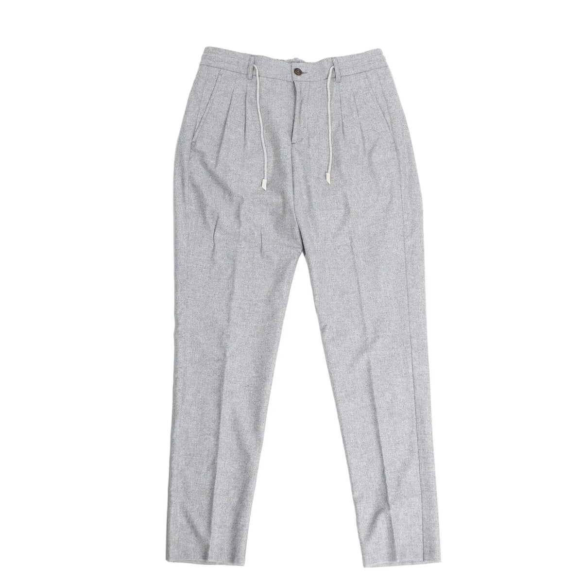 Eleventy Single-Breasted Suit in Gray, Size 50 IT