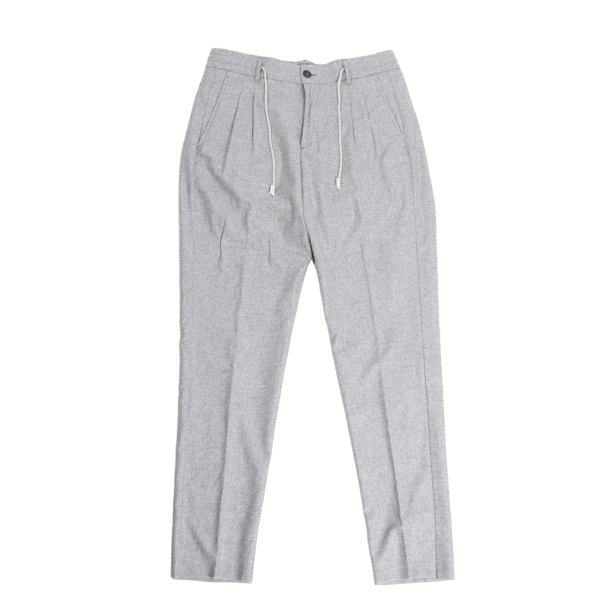 Eleventy Single-Breasted Suit in Gray, Size 50 IT