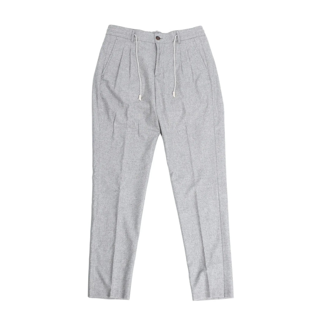 Eleventy Single-Breasted Suit in Gray, Size 50 IT