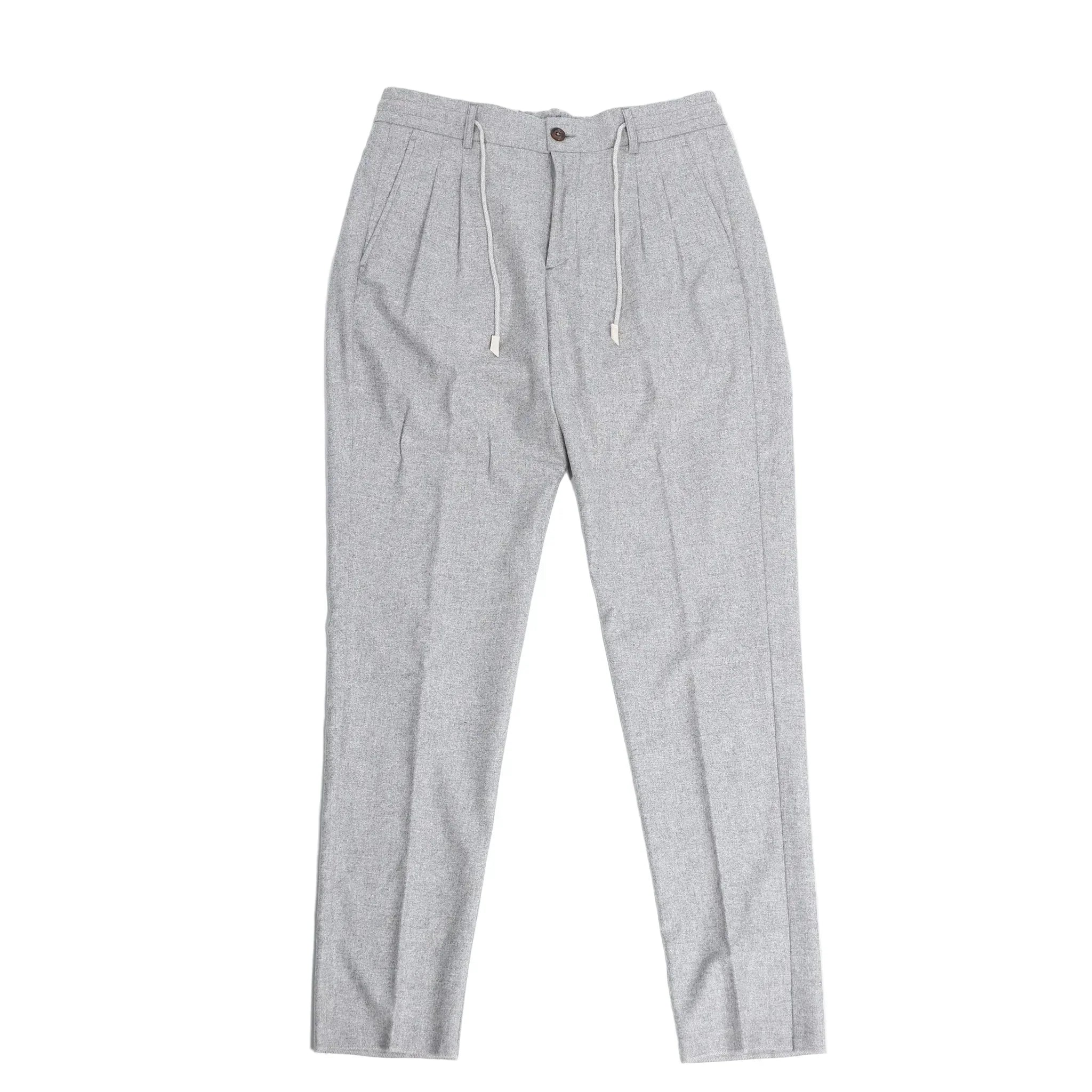 Eleventy Single-Breasted Suit in Gray, Size 50 IT