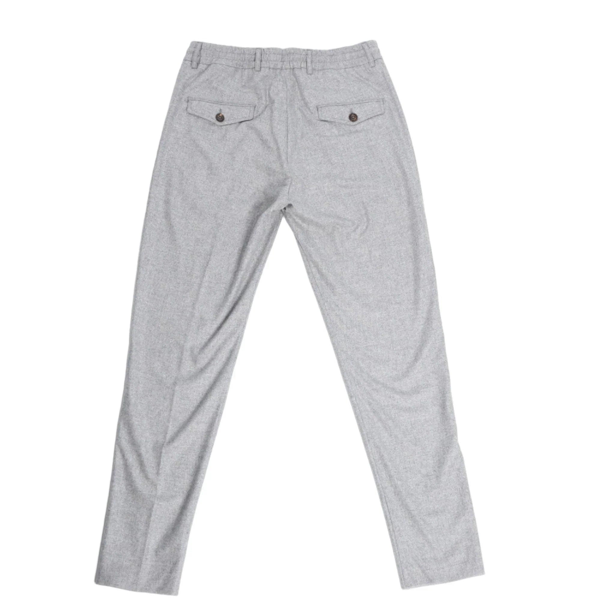Eleventy Single-Breasted Suit in Gray, Size 50 IT
