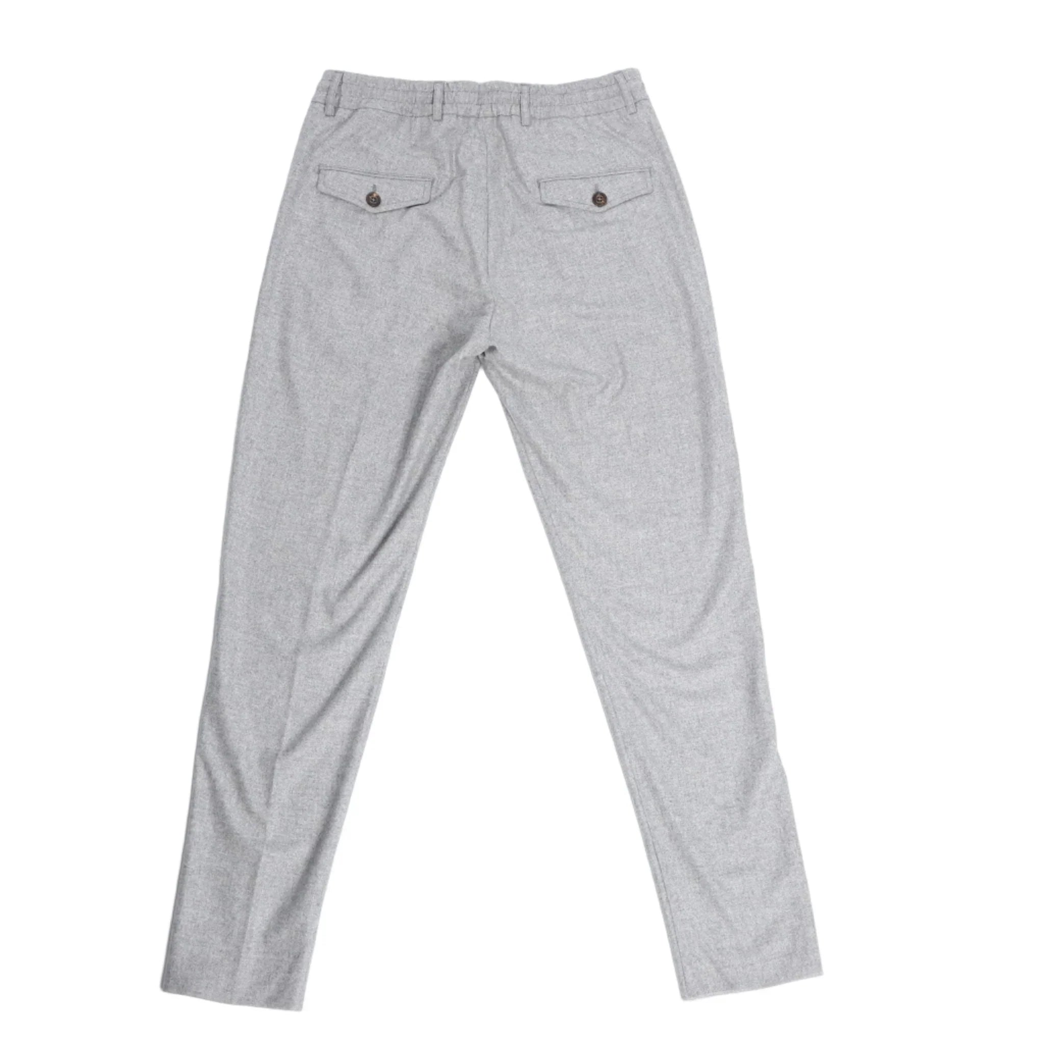Eleventy Single-Breasted Suit in Gray, Size 50 IT