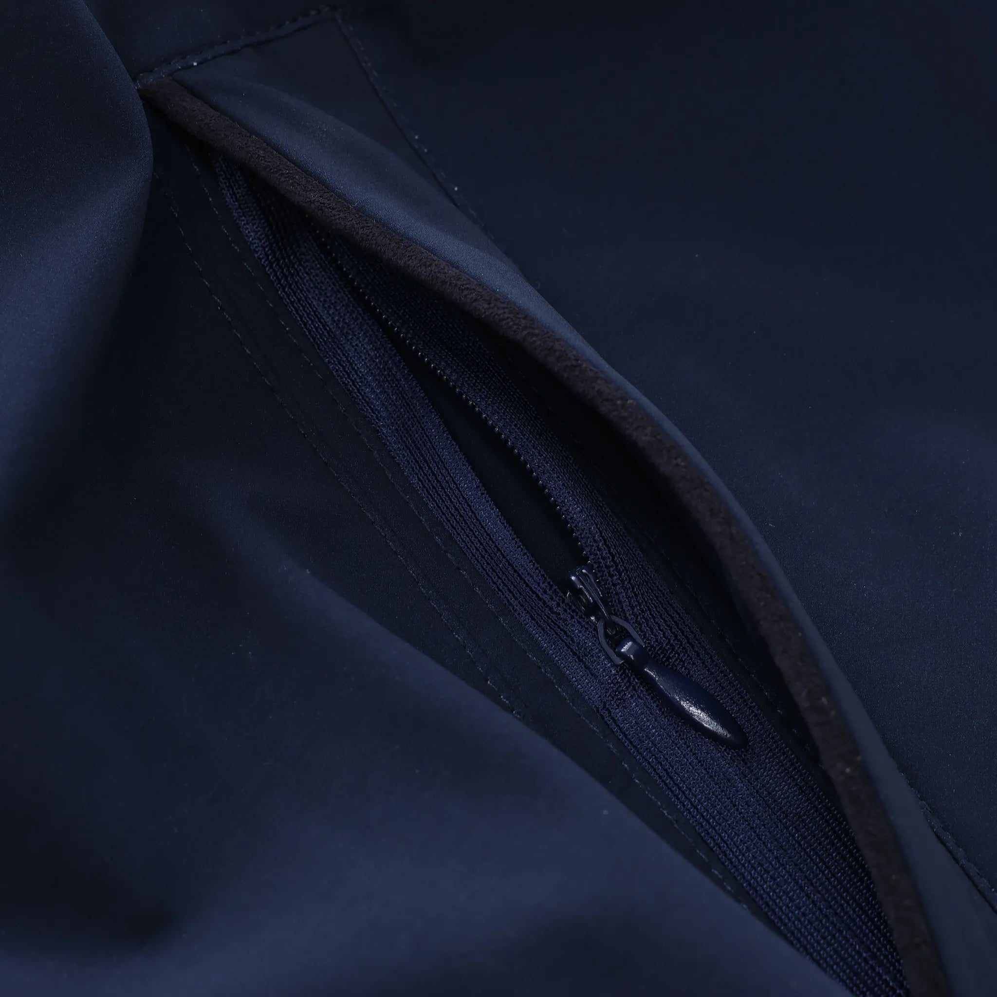 Eleventy Technical Bomber Jacket in Navy Blue, Size M