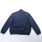 Eleventy Technical Bomber Jacket in Navy Blue, Size M