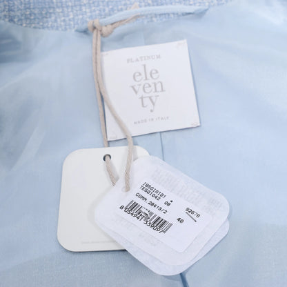 Eleventy Wool Blazer in Blue, Size 40 IT