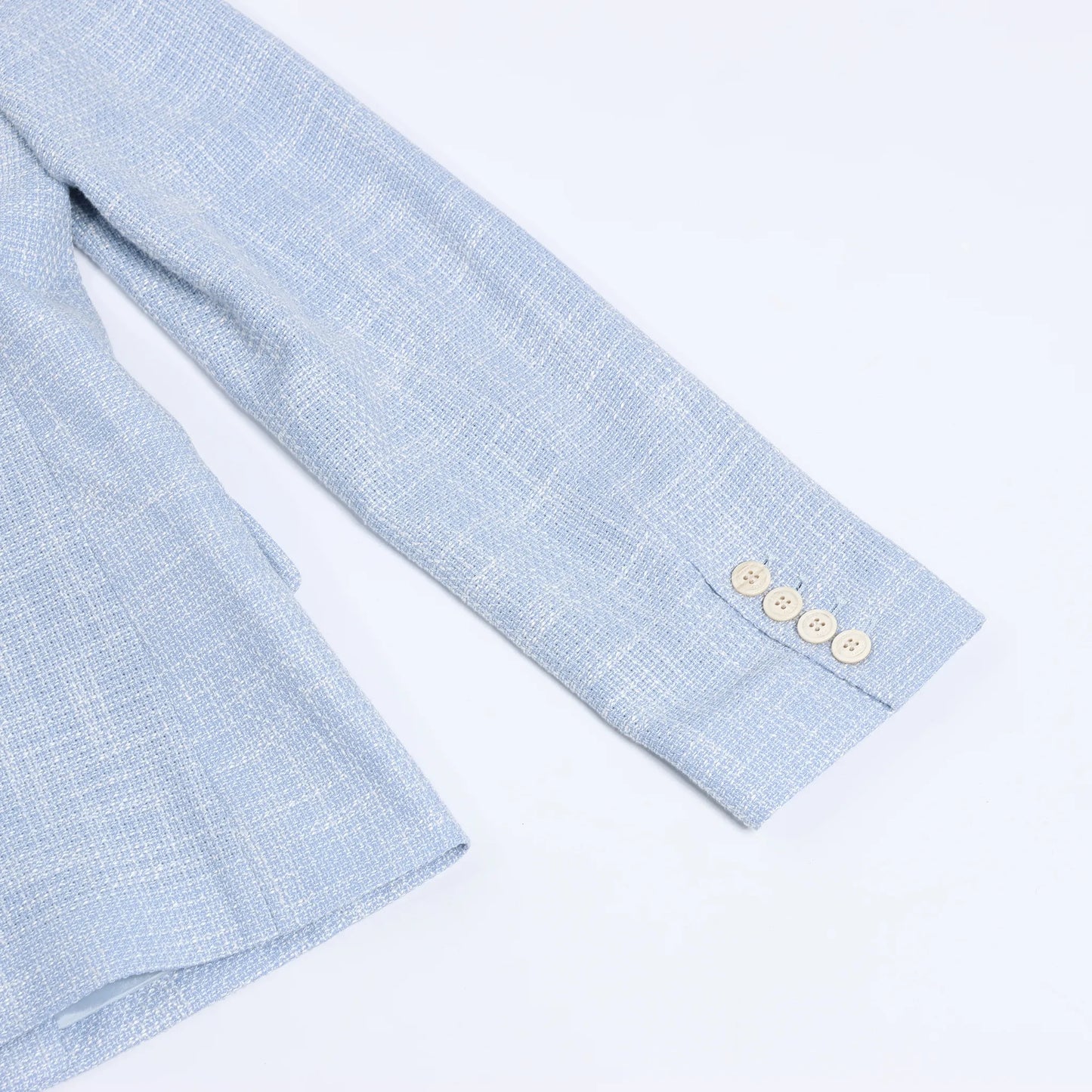 Eleventy Wool Blazer in Blue, Size 40 IT