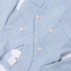 Eleventy Wool Blazer in Blue, Size 40 IT