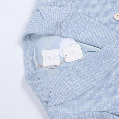 Eleventy Wool Blazer in Blue, Size 40 IT