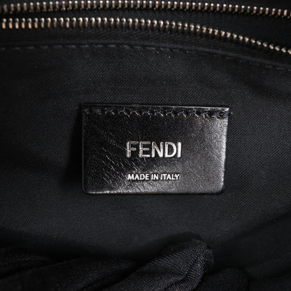 Fendi Diagonal Bi-Color Belt Bag in Tobacco Moro Sand Black