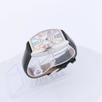 Reloj Franck Muller Tonneau Curvex 722 SS QZ con esfera azul