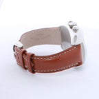 FRANCK MULLER Casablanca Chronograph 8885CCCDT 1876 SS & Leather AT Silver-Face Watch