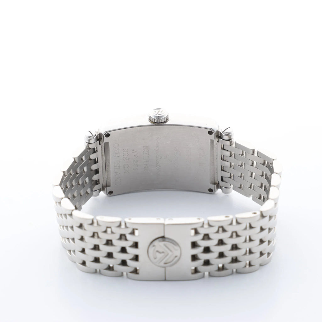 Franck Muller Long Island 902QZ 256 SS QZ Silver-Face Watch