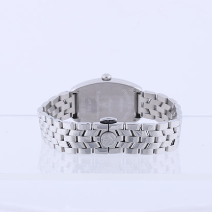 Montre Franck Muller Tonneau Curvex 722 SS QZ à cadran bleu