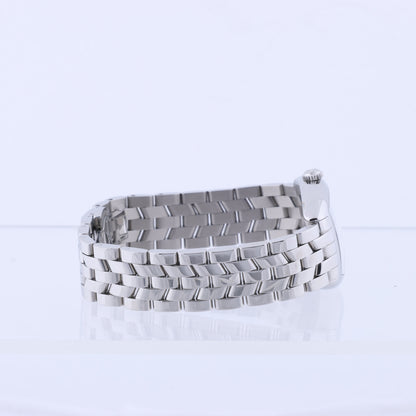 Montre Franck Muller Tonneau Curvex 722 SS QZ à cadran bleu