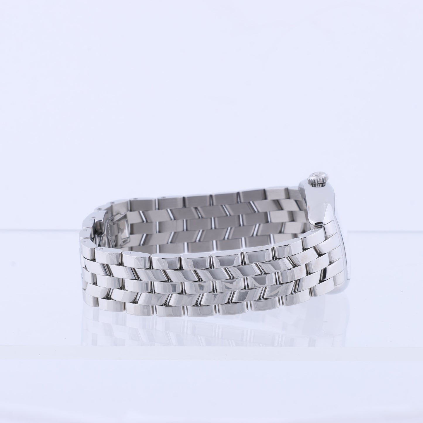 Franck Muller Tonneau Curvex 722 SS QZ Blue-Face Watch