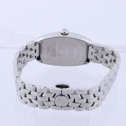 Montre Franck Muller Tonneau Curvex 722 SS QZ à cadran bleu