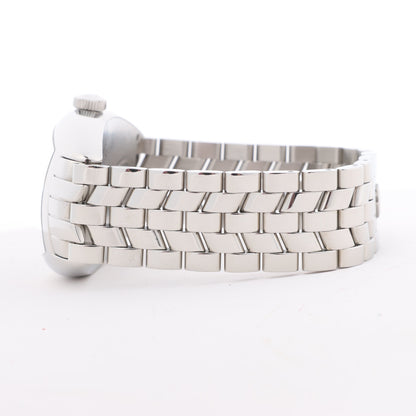 Franck Muller Tonneau Curvex Reliefs 8880SCDT REL 230 SS SS AT Uhr mit schwarzem Zifferblatt