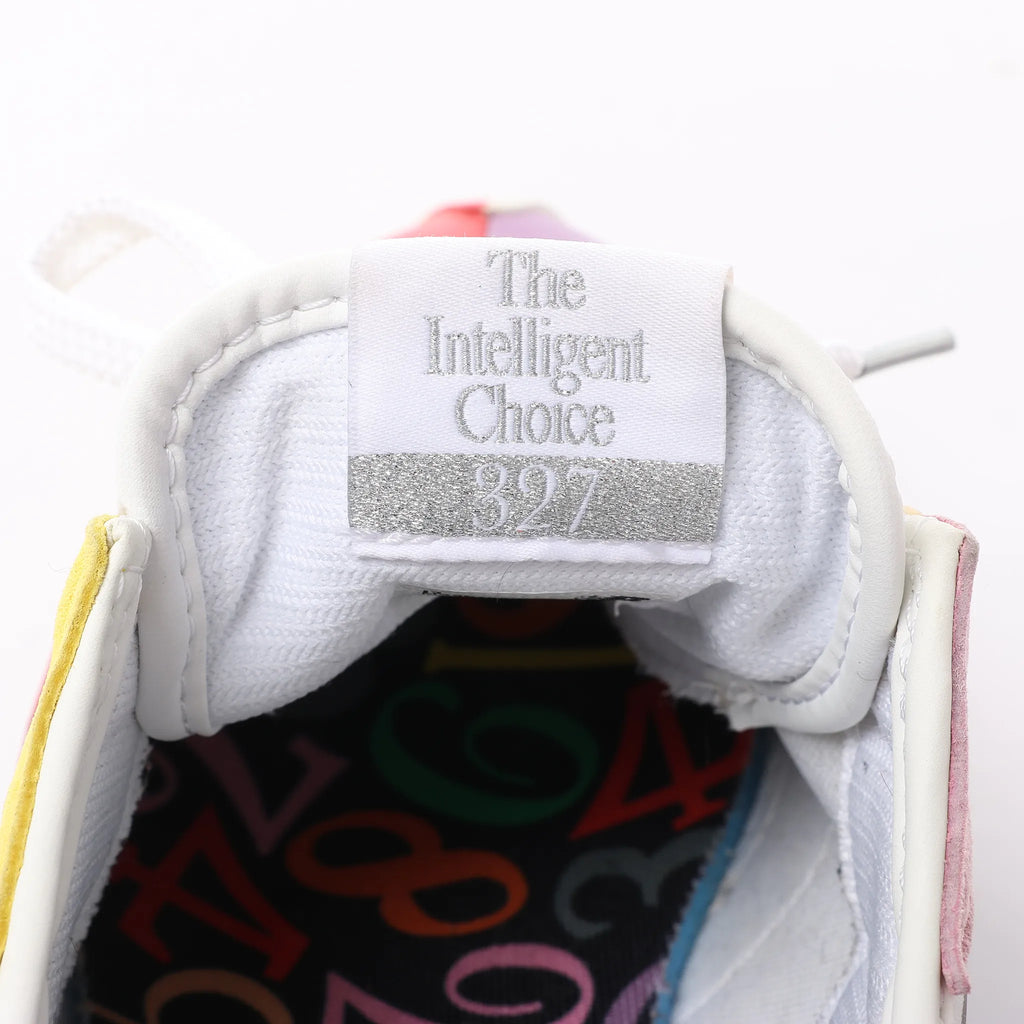 FRANCK MULLER x NEW BALANCE Leather Sneakers in Multicolor MS327FMB, Size 44.5 EU