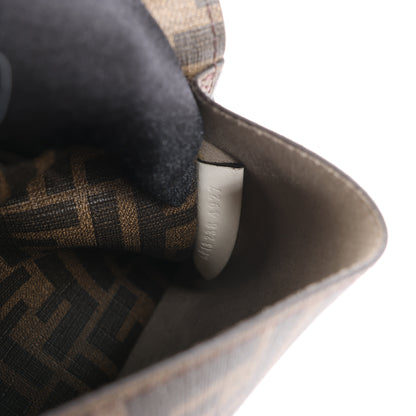 Fendi Peek-a-boo X-light  ICU Co., Ltd. Leather Handbag in Beige 7VA528