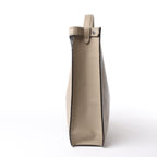 Fendi Peek-a-boo X-light  ICU Co., Ltd. Leather Handbag in Beige 7VA528