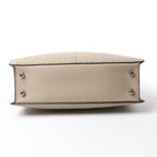 Fendi Peek-a-boo X-light  ICU Co., Ltd. Leather Handbag in Beige 7VA528
