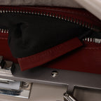 Fendi Peekaboo Regular Leather 2Way Handbag in Gray
