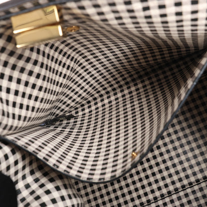 Fendi Peek-a-boo X-light Leather 2 Way Shoulder Bag in Brown