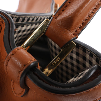 Fendi Peek-a-boo X-light Leather 2 Way Shoulder Bag in Brown