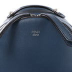 Bolso de hombro FENDI de ante y piel en color negro