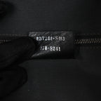 Bolso de hombro FENDI de ante y piel en color negro