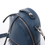Bolso de hombro FENDI de ante y piel en color negro