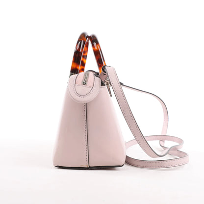 Mini sac à main Fendi By The Way en cuir rose 8BS067