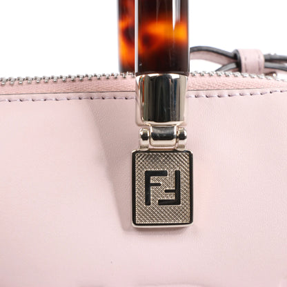 Mini sac à main Fendi By The Way en cuir rose 8BS067
