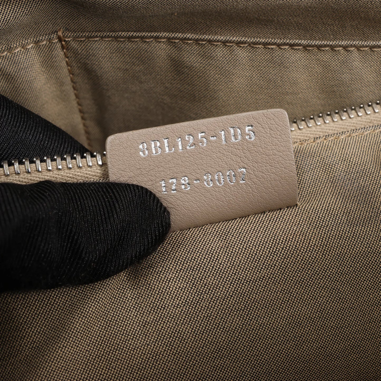 Fendi By The Way Medium Leather 2Way Handbag in Beige 8BL125