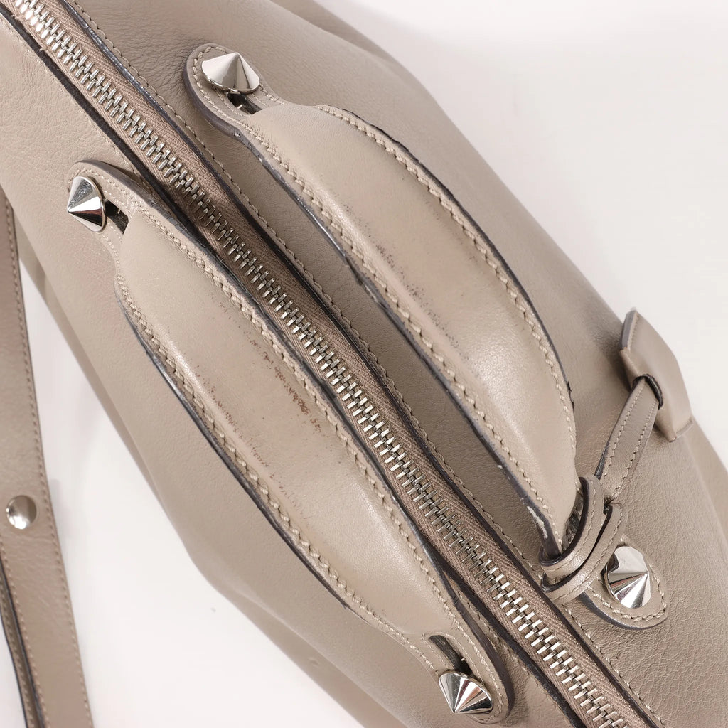 Fendi By The Way Medium Leather 2Way Handbag in Beige 8BL125