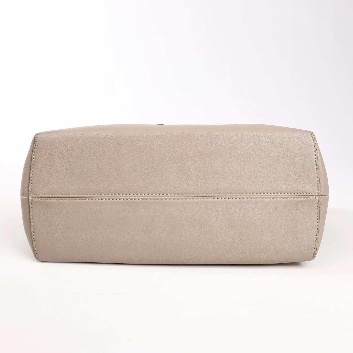 Fendi By The Way Medium Leather 2Way Handbag in Beige 8BL125