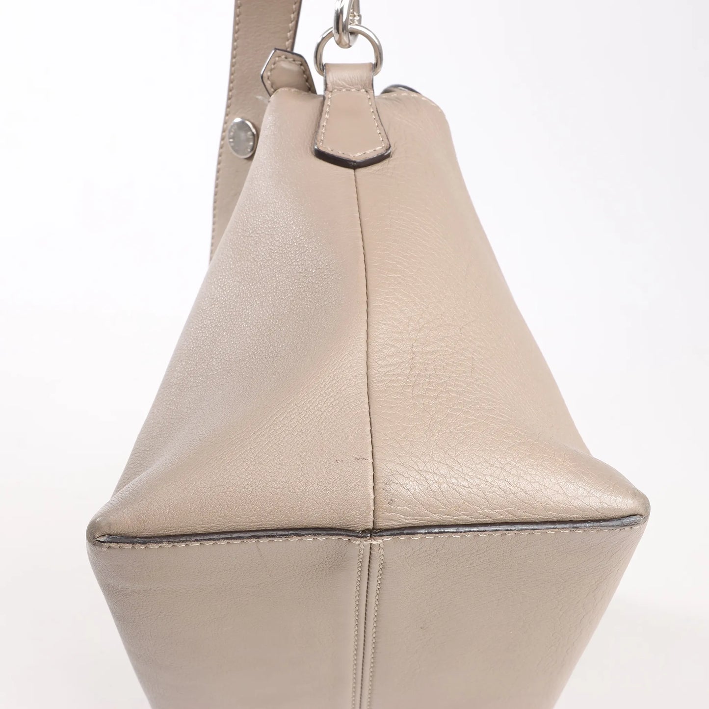 Fendi By The Way Medium Leather 2Way Handbag in Beige 8BL125