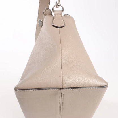 Fendi By The Way Medium Leather 2Way Handbag in Beige 8BL125
